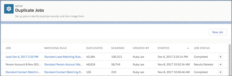 Duplicate Report Salesforce: Duplicate Jobs | Hevo Data